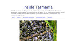 Desktop Screenshot of insidetasmania.com